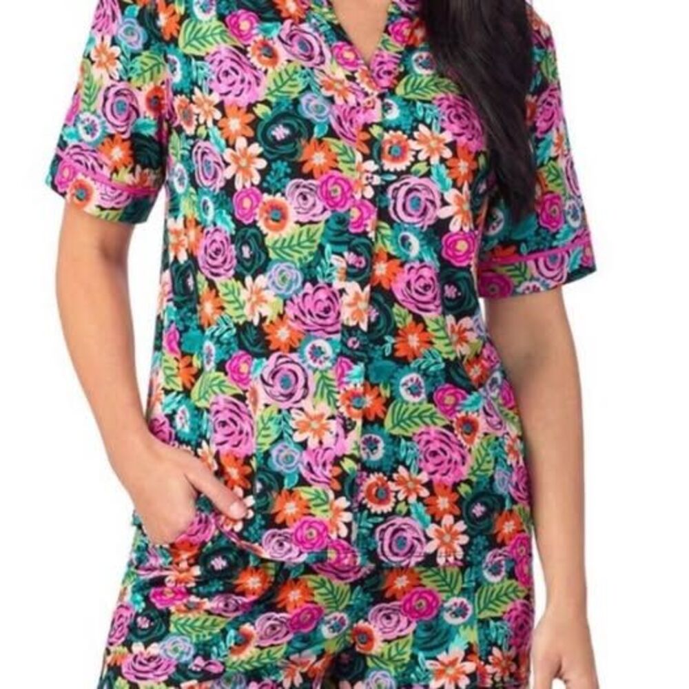 Cuddl Duds Floral Pajama Set